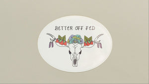 Better Off Fed Sticker